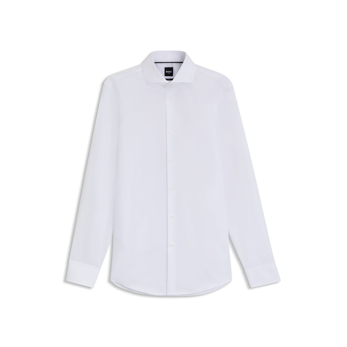 Camisa Slim Fit em Sarja de Algodão BOSS