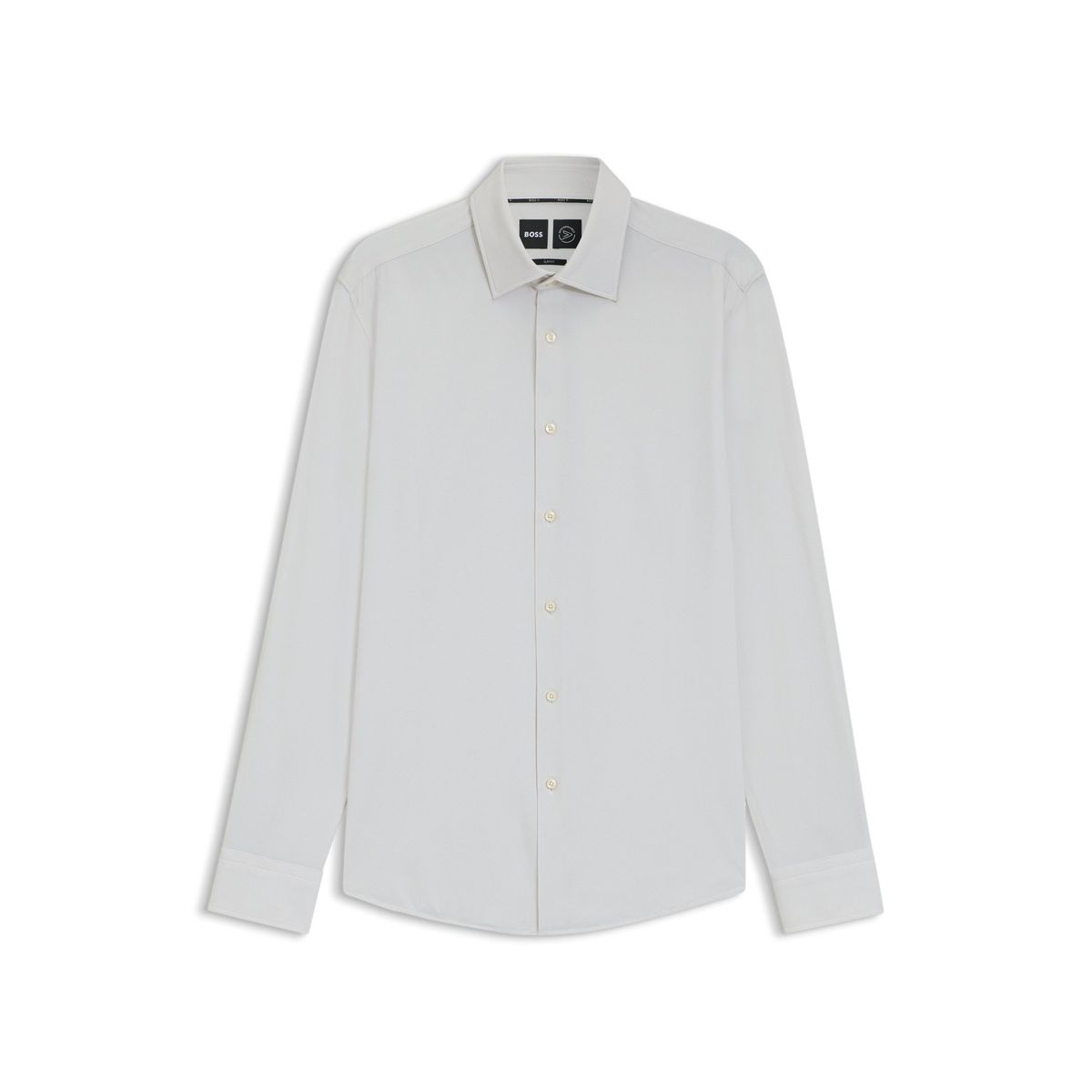 Camisa Slim Fit em Sarja BOSS