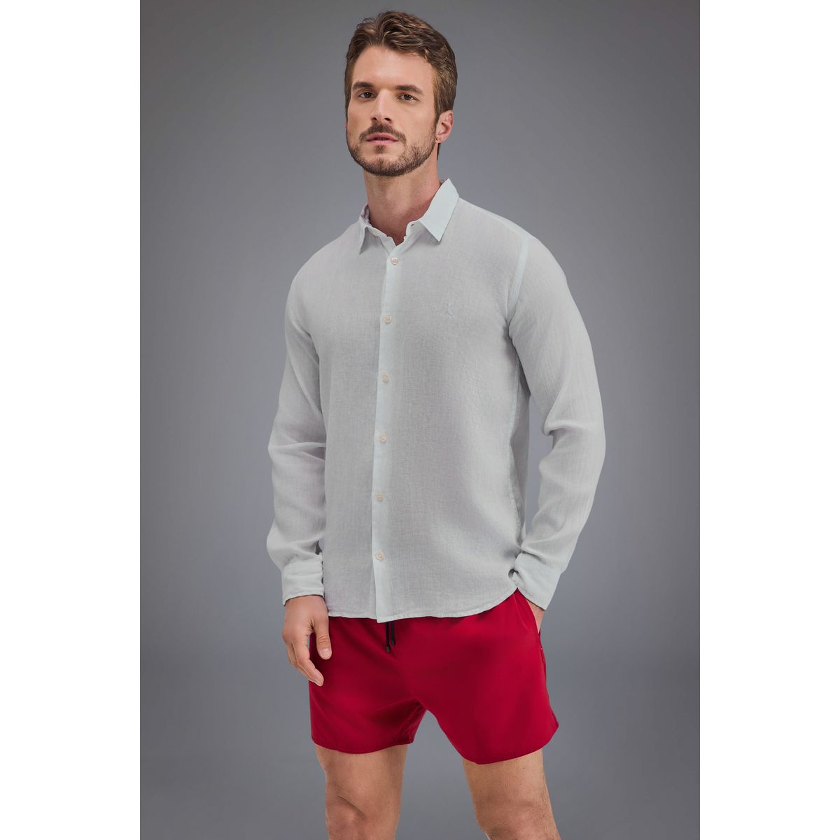 Camisa Linho Praia Reserva