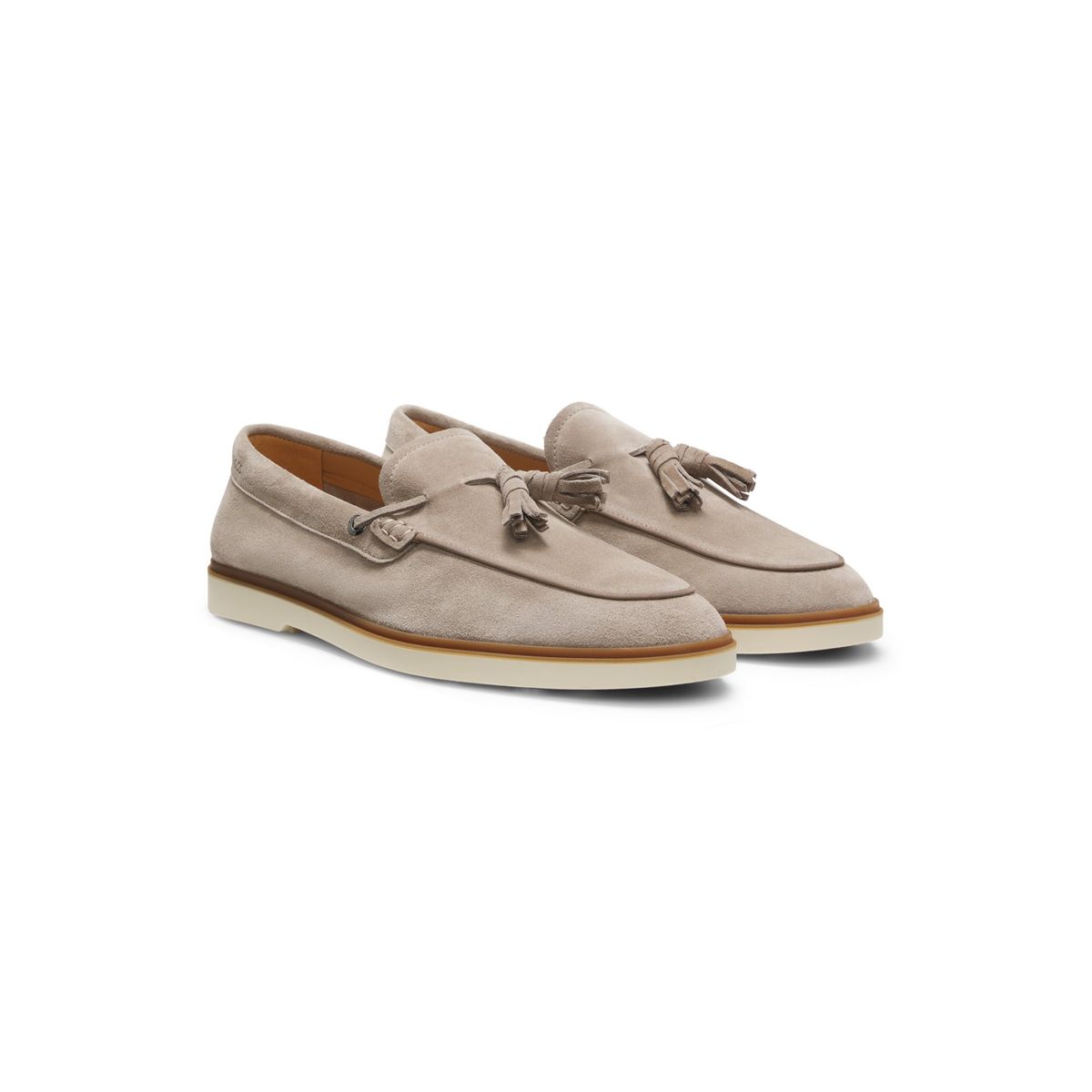 Mocassim de Camurça com Detalhe de Tassel BOSS