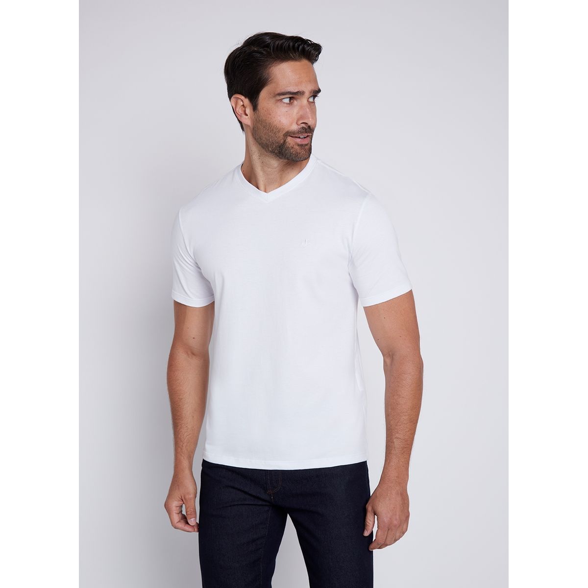 Camiseta Algodão Básica Masculina Dudalina