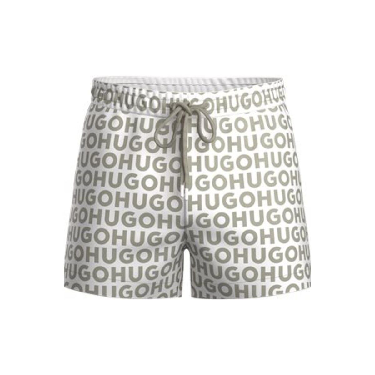 Shorts de Banho de Secagem Rápida com Logo Estampado BOSS