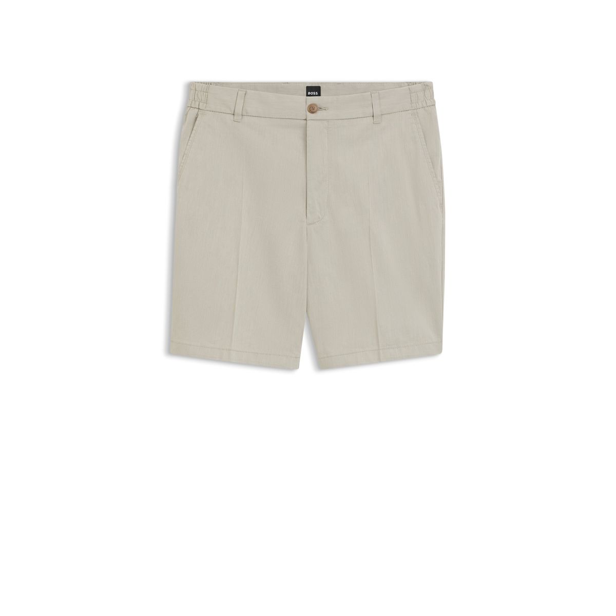 Shorts de Ajuste Moderno em Algodão Elástico BOSS