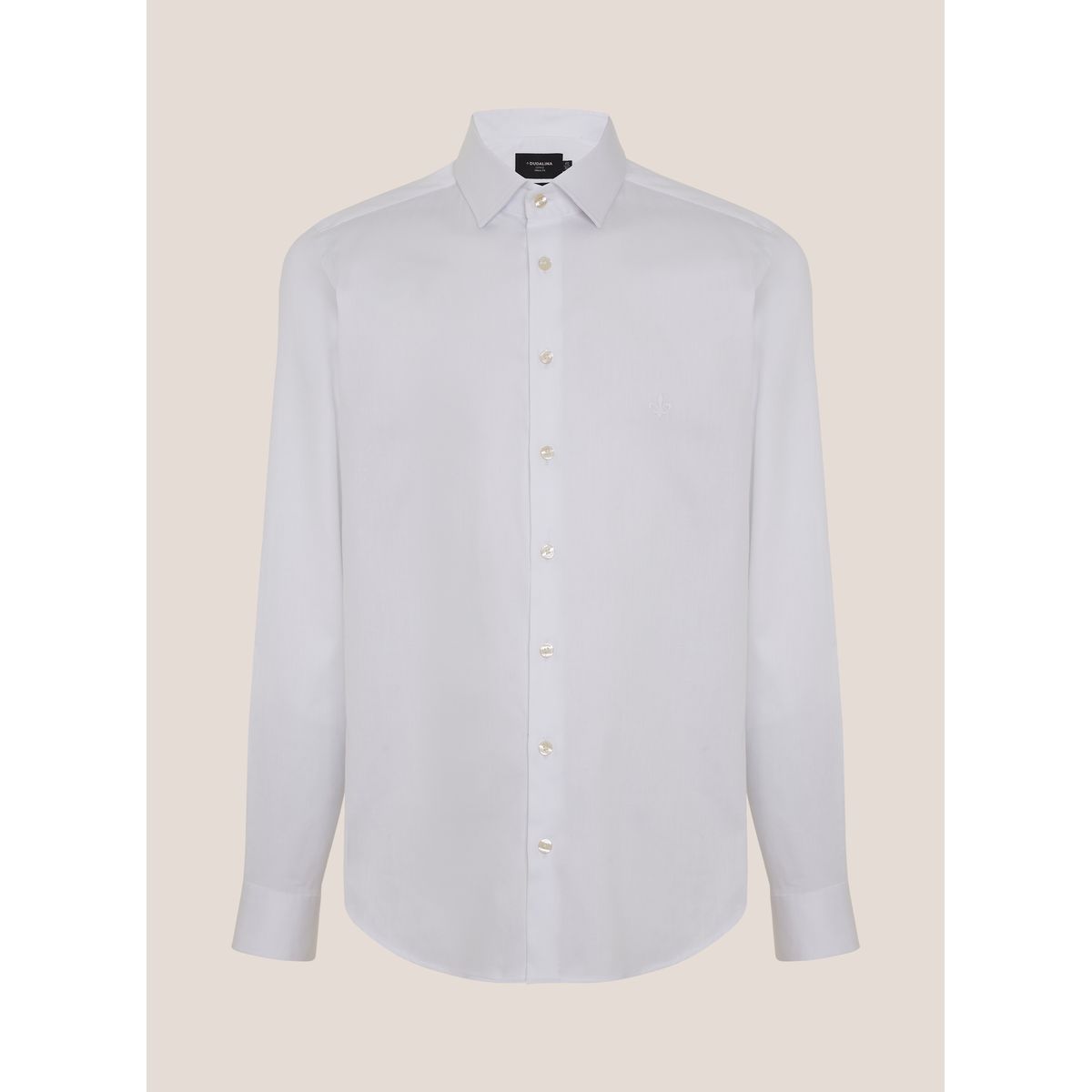 Camisa Milano Fit Cetim Stretch Masculina Dudalina