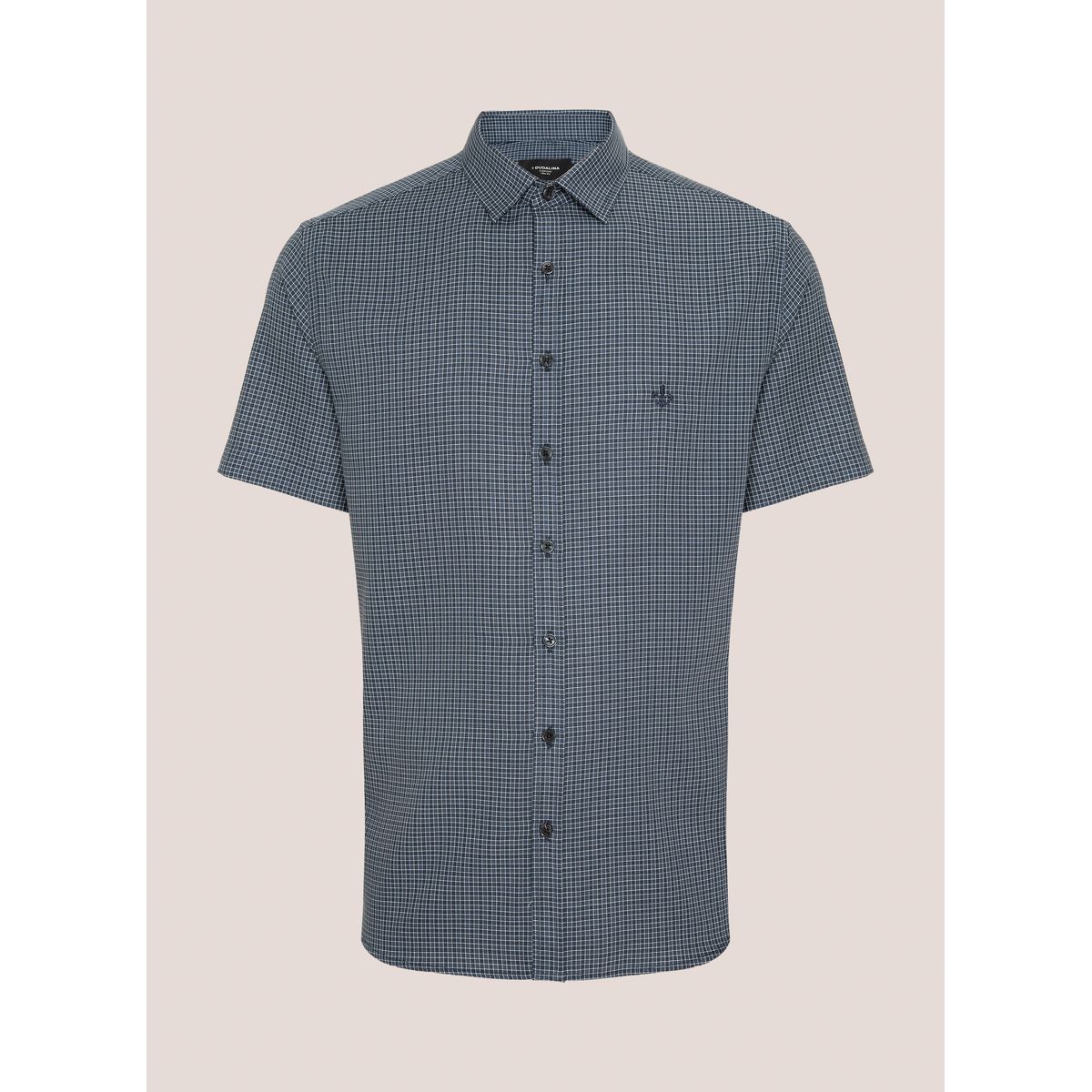 Camisa Slim Fit Maquinetada Masculina Dudalina