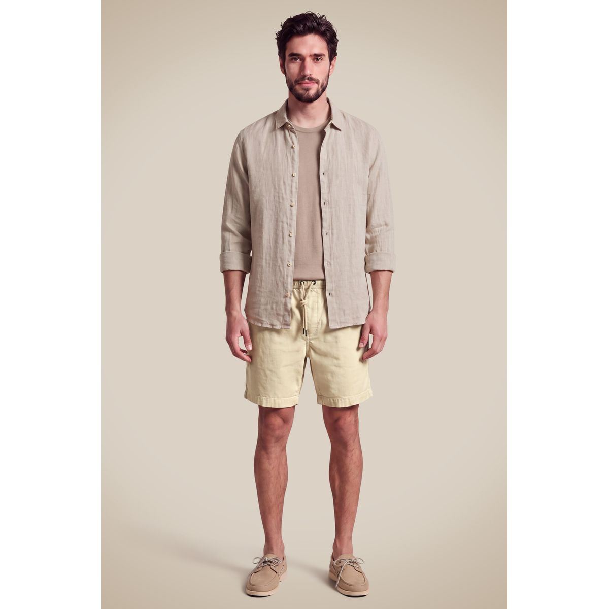 Short Linho Comfort Reserva