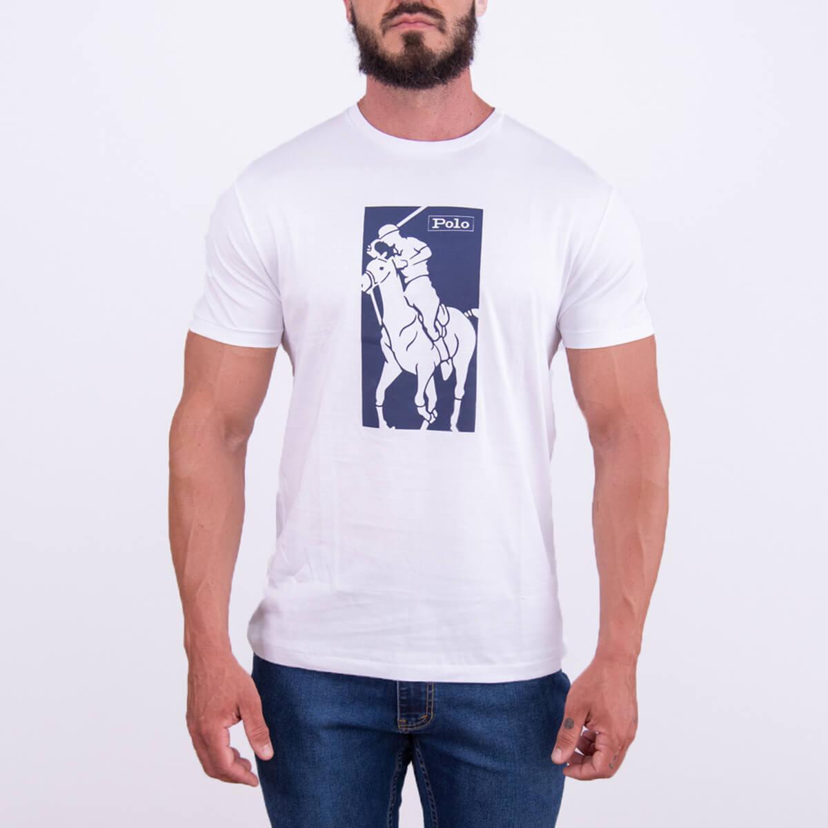 Camiseta Masculina Estampa Pony Polo Ralph Lauren