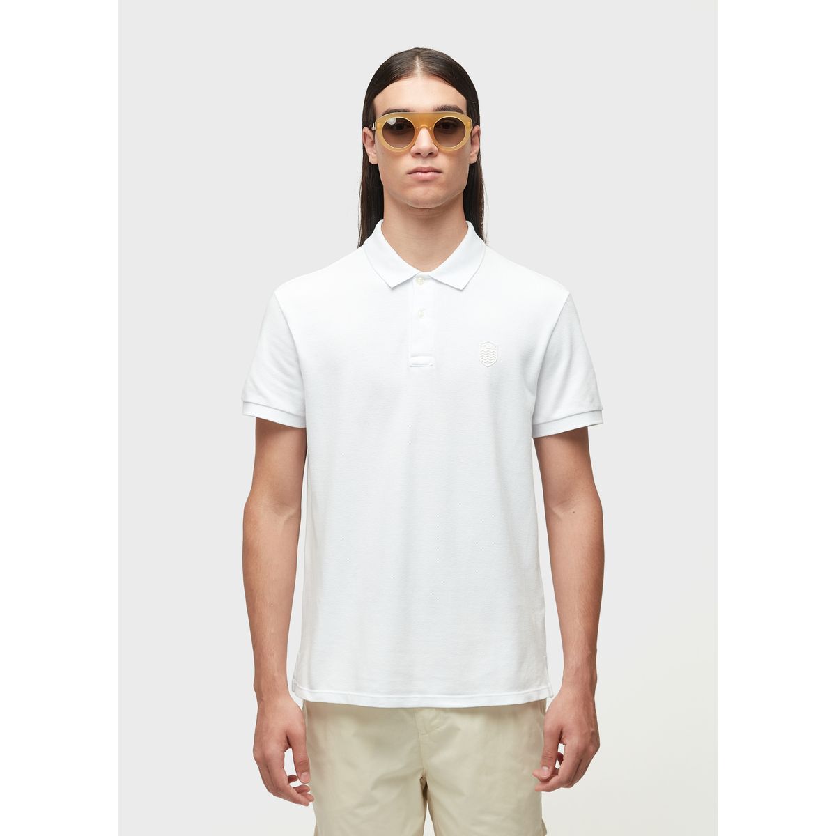 Polo Brasão Embossed Color Osklen