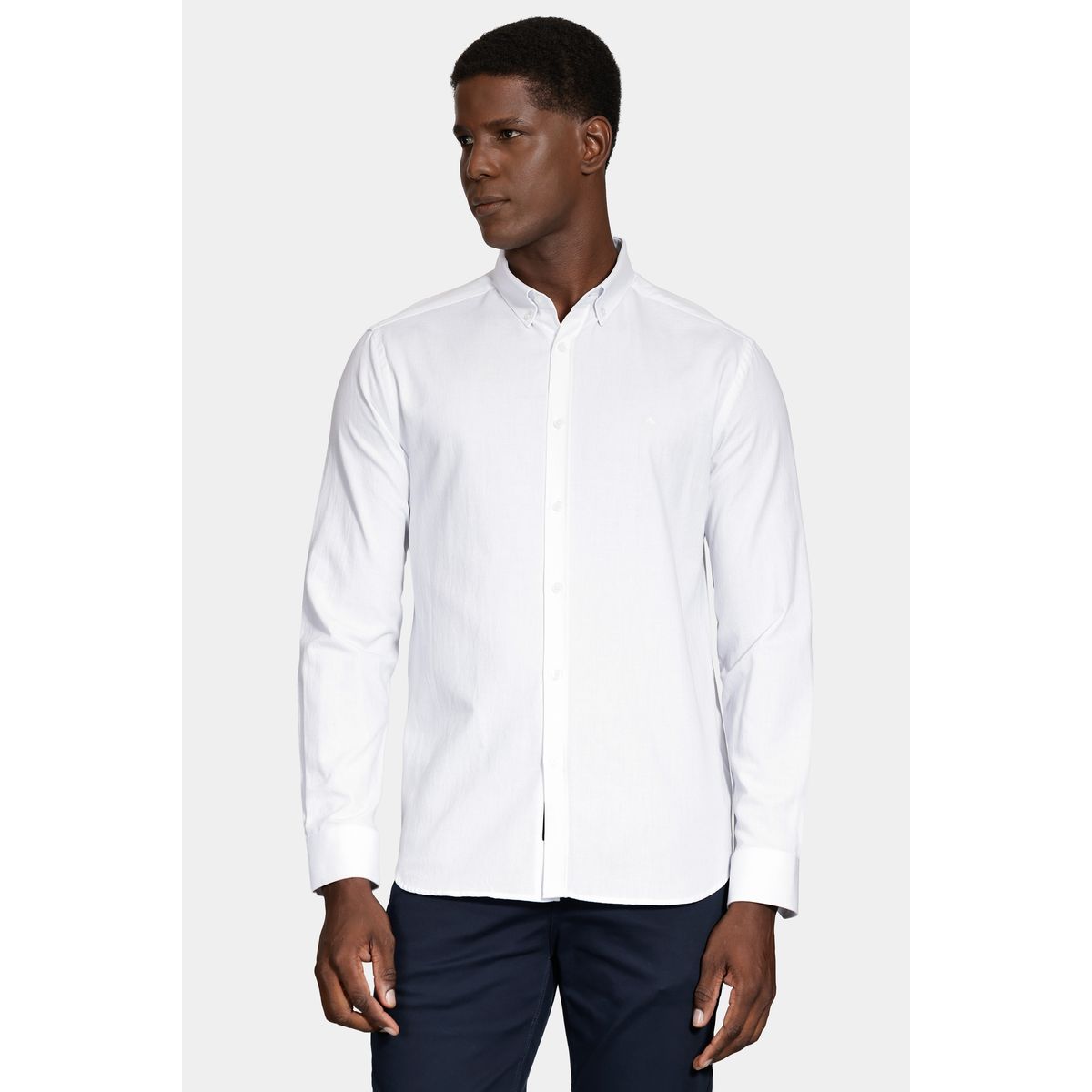 Camisa Manga Longa Slim Button Down Colors Aramis