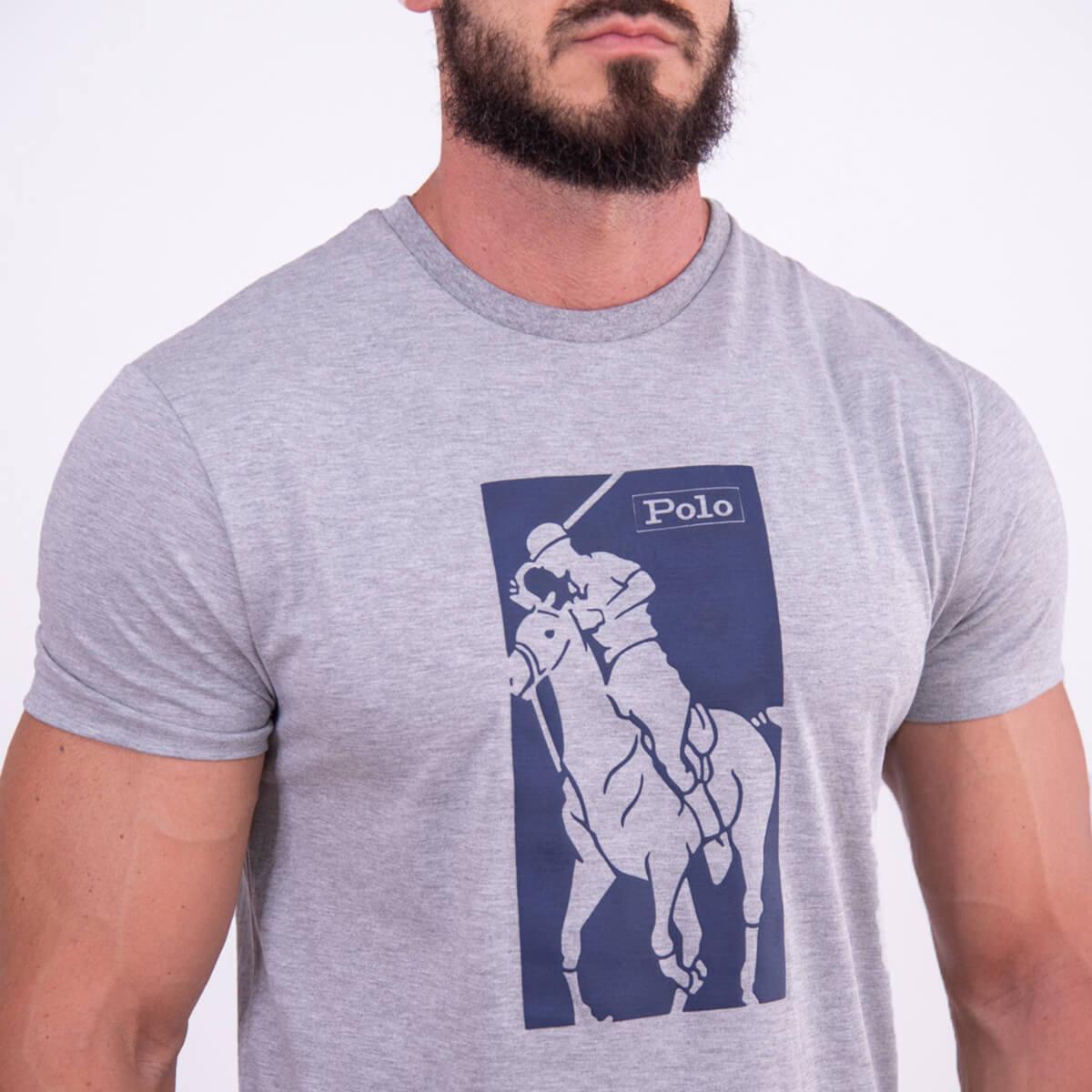 Camiseta Masculina Estampa Pony Polo Ralph Lauren