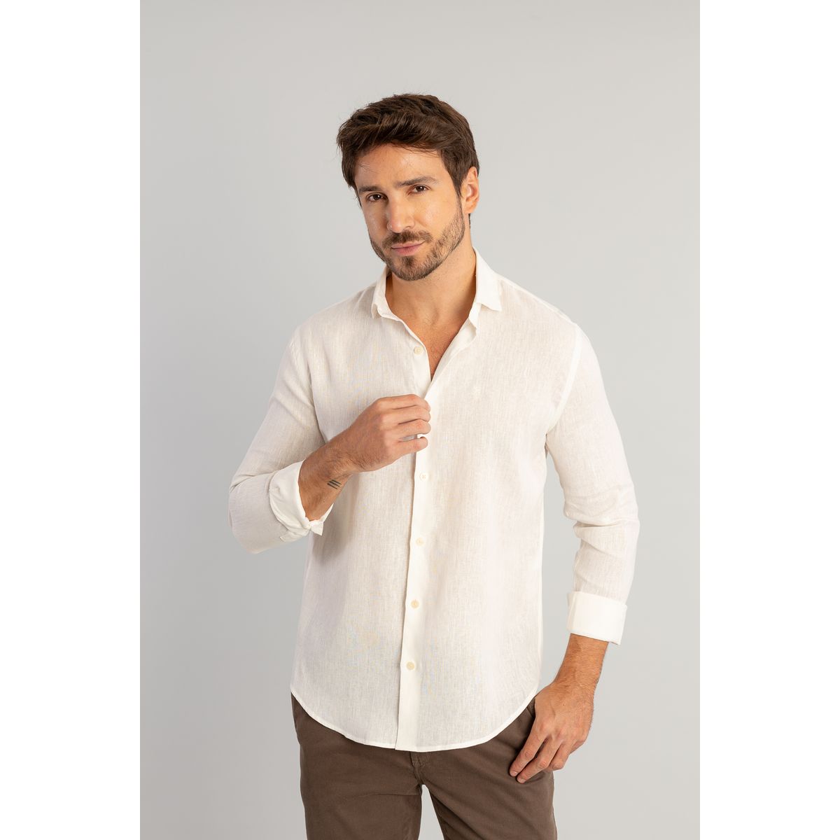 Camisa Linho Puro W26 Sergio K