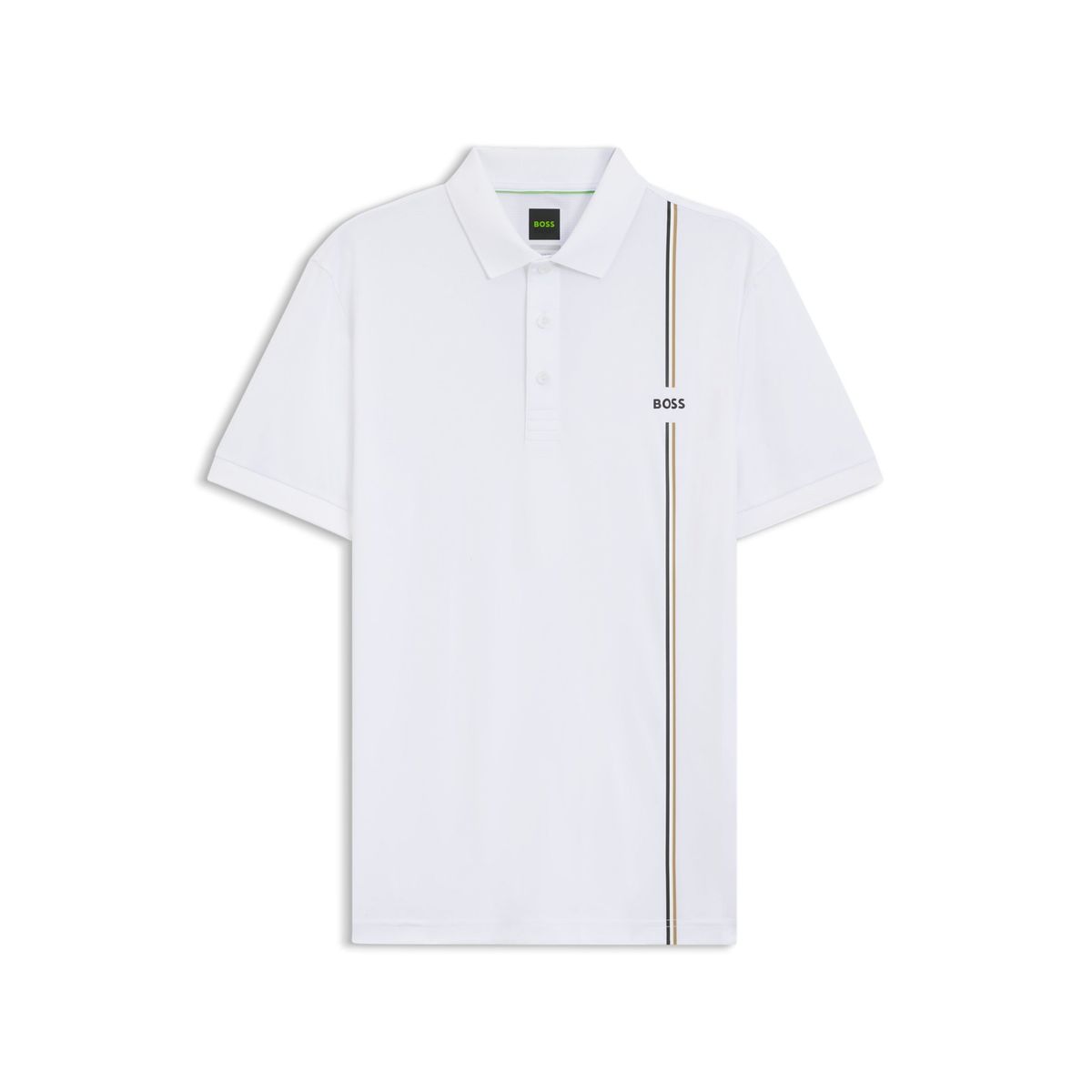 Polo em Tecido de Secagem Rápida BOSS