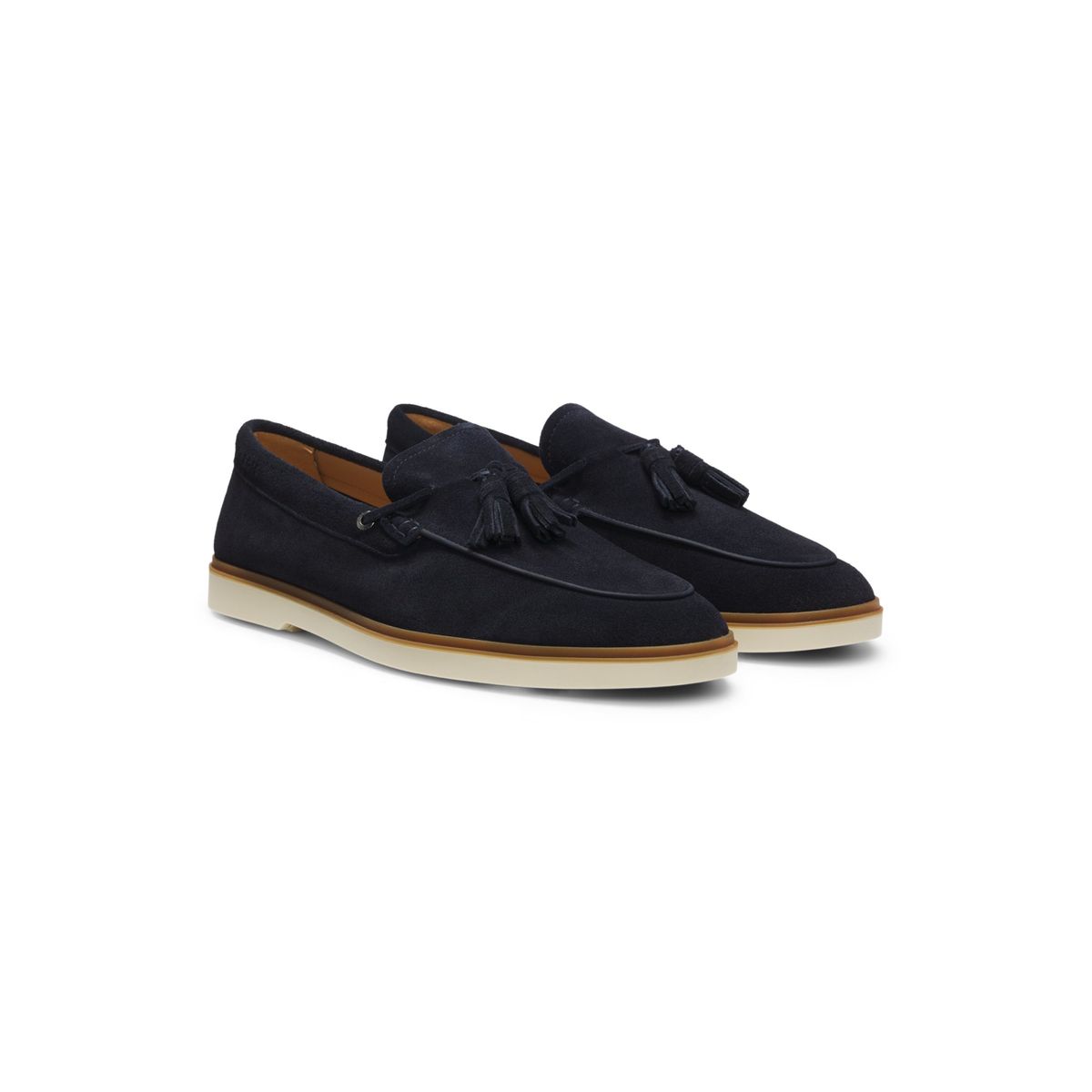 Mocassim de Camurça com Detalhe de Tassel BOSS